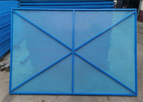 Quality Fire Protection Formwork Screen Safety Systems 1mX1.8m For High Rise Building for sale