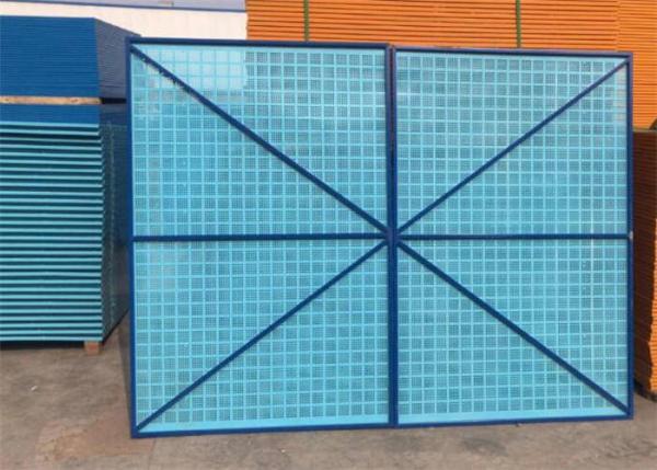 Quality Circular Hole Climbing Construction Safety Screens 0.4-1.0mm High Rise Safety for sale