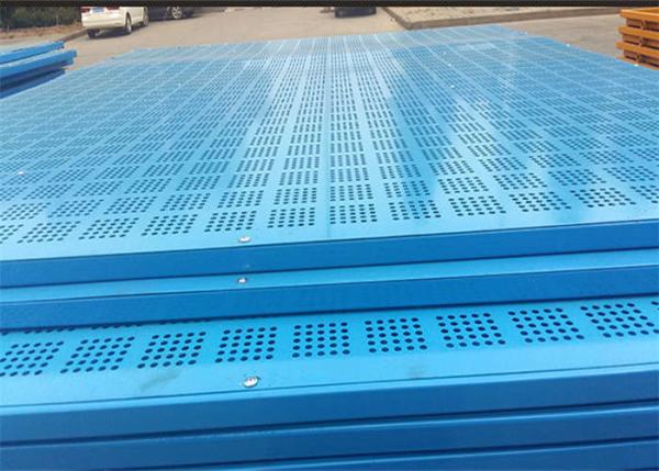 Quality Construction Perforated Steel 1.2X1.8m Perimeter Safety Screens For Scaffolding System for sale