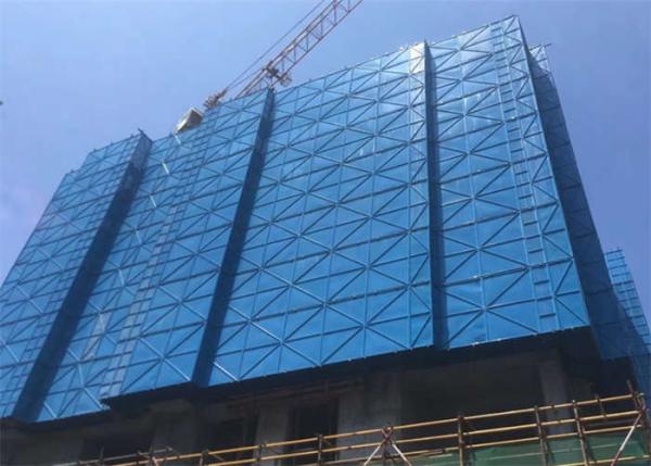 Quality Blue Steel Plated Construction Perimeter Safety Screens ISO9001 for sale