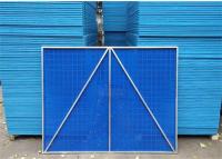 Quality Blue Round Hole Perimeter Safety Screens 1.2X1.8m For Protection for sale