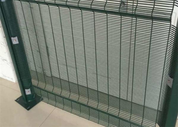 Quality 358 No Climb Security Fence Dense Galvanized Security Fence 12.5mmX75mm for sale