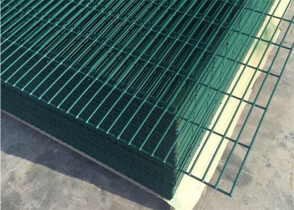 Quality PVC Coated 358 Security Fence Anti Climb Netting 2.4m 2.7m Height For Airport for sale