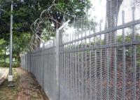 Quality Hot Dipped Galvanized Anti Climb 358 Mesh Fencing 4.4m 5.2m Height for sale