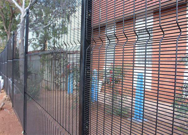 Quality Anti Cut PVC Coated Welded 358 Security Fence Anti Climb 3mm Wire Diameter for sale