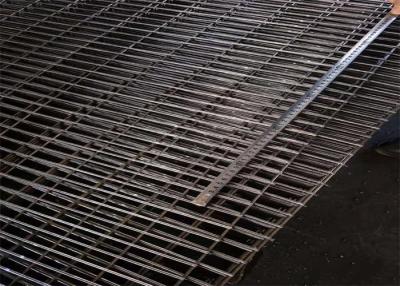 China Black 25X75mm Welded Wire Mesh Panels / Wire Mesh Security Fencing for sale