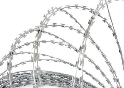 China BTO-22 Flat Wrap Razor Wire Fencing for sale