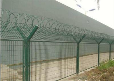 Китай Ячеистая сеть бритвы изоляции y тюрьмы сваренная столбом ограждая 30×60mm продается