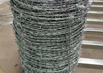 China Anti Corrosion Galvanized Razor Mesh Fence 75X150mm Barbed Wire Mesh Fencing for sale