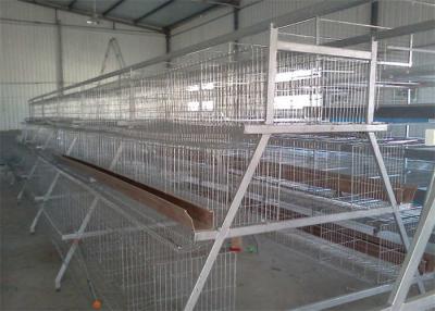 Chine 3 portes de la rangée 4 une cage de batterie de poulet met en cage/Q235 de couche de cadre à vendre