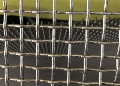 中国 石炭の植物のための電流を通された正方形によって編まれるひだを付けられた金網10mの長さ 販売のため