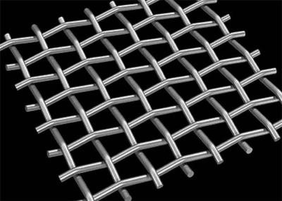 China Crusher Woven Crimped Vibrating Screen Wire Mesh For Mining for sale