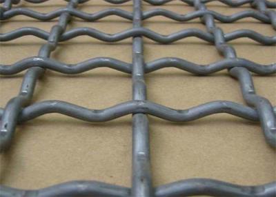 中国 炭素鋼の編まれた金網はひだを付けられた電流を通された鋼鉄網を選別する 販売のため