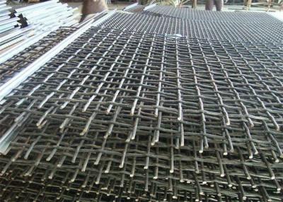 China 65mn Vibrating Screen Mesh / Crimped Plain Weave Wire Mesh 1.8m*2.2m for sale