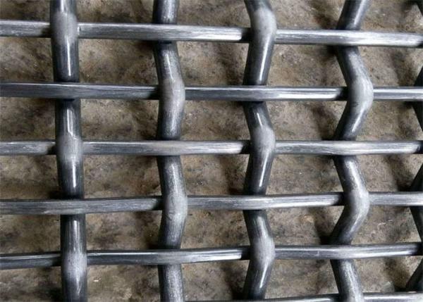 Quality Metal Woven Crimped Wire Mesh 1.5m Width For Mines Coal Plants for sale