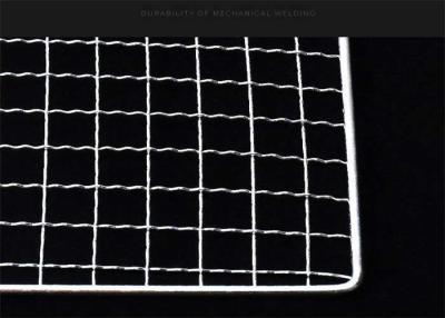 China Stainless Steel Grill Net Crimped Wire Mesh 230mm Diameter for sale