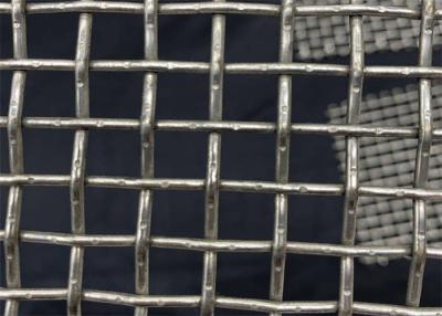 China 30m Length 316 Stainless Steel Mesh Screen Crimped Square Woven Mesh for sale