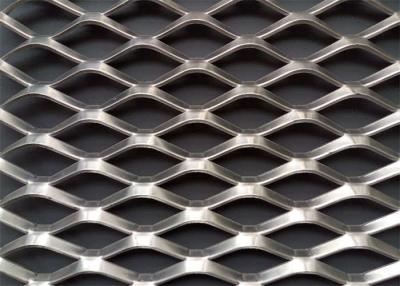 China Construction Expanded Metal Diamond Mesh Sheets Ventilated 1-15mm Thick for sale