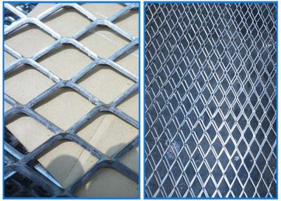 China 2-8mm thick Expanded Metal Sheet 4x8 Diamond Shape Metal Mesh for sale