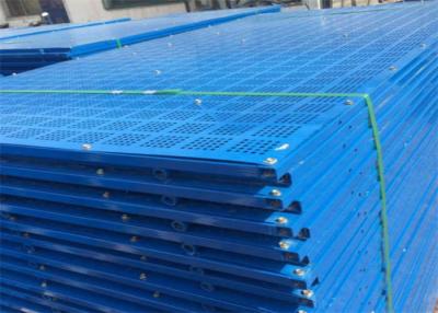 China Telas de segurança altas perfuradas placa galvanizadas da elevação para o terreno de construção à venda