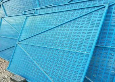 China Hochfeste leichte Umkreis-Sicherheits-Schirme durchlöchert für Baustelle zu verkaufen
