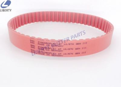 China 128175 Belt Suitable For  Vector Q80 MH8 Cutter, Gear Belt, Red Timing Belt for sale