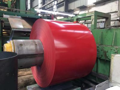 China Prepainted galvanized steel coil /PPGI STEEL COIL /PPGI/PPGL DX51D with film for sale