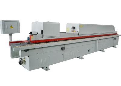 China PVC Panel Woodworking Edge Banding Machine Rough Trimming Gluing for sale