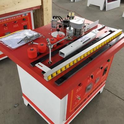 China Alta velocidade manual da máquina da borda de borda da mobília com a mesa de trabalho do ferro fundido à venda