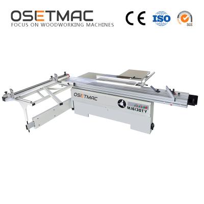 China Industrial Woodworking Sliding Table Saw Cut Wood for sale