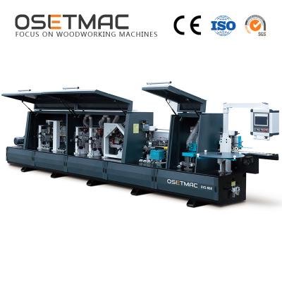 China 10-60mm Woodworking Edge Banding Machine With Siemens PLC for sale