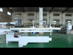 mj6132s Sliding table saw for cutting wood