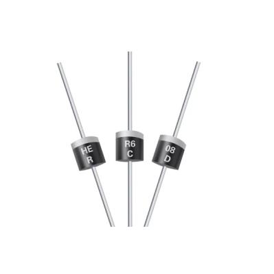 China HER608 1000V 6A Semiconductor Diode High Efficiency Rectifier Diode for sale