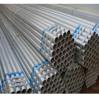 China ASTM DX52D Galvanised Steel Pipe Z100 Sch10 3.05mm Flat Surface Bright for sale