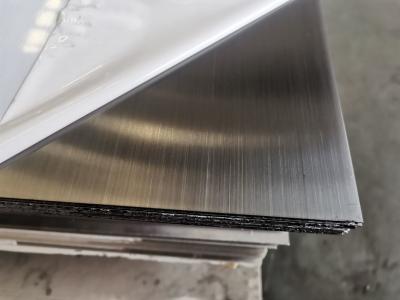 China hoja de acero de acero inoxidable de la placa 1250*2500m m de la rayita 5m m de los muebles 1D inoxidable en venta