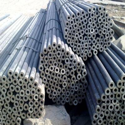 China Q345B SUS Bright Seamless Black Steel Pipe 57mm OD 9mm Thick AISI Tube for sale