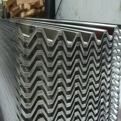 China DC51D Galvanized Steel Corrugated Sheets Wall Panel 1250 * 2500mm 1mm Thickness for sale
