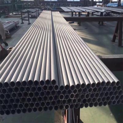 China SS201 101mm OD Seamless Stainless Steel Pipes 8mm Thickness Hairline 8K EN Standard for sale