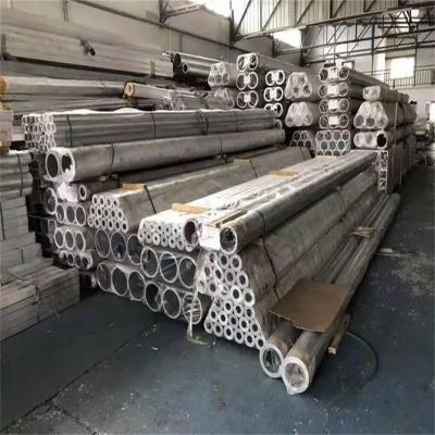 China Seamless 6063 Aluminum Pipe 80mm Od 6mm Thickness Astm Sliver Color en venta