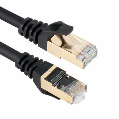 China Gigabit de alta velocidad 10Gbps 600MHZ del gato 7 de Ethernet del cable durable del remiendo en venta