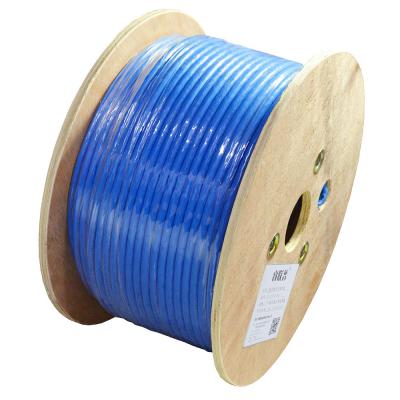 China OEM Network Cat7 Lan Cable High Speed 20Gbps 24AWG BC S/FTP PVC Jacket 4 Pairs for sale