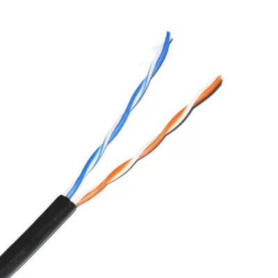 China 2 Pairs 24AWG 1000ft Cat5e External Cable , Indoor Network Cable Cat5e Speed for sale