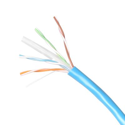 China 1000FT 305M Cat6 Lan Cable Pure Bare Copper 4 Pair 24AWG 0.51mm for sale