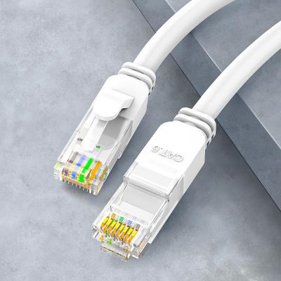 China OEM 24AWG Cat6 Lan Cable Patch Cord BC7 0.2 UTP PVC Jacket With RJ45 Connector for sale