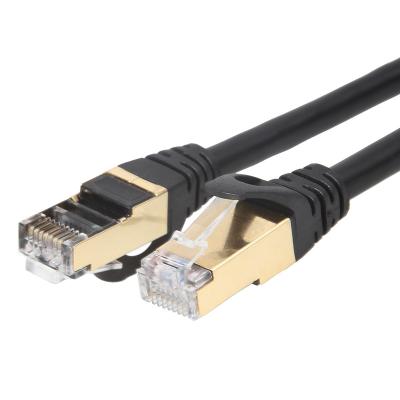 China Stable Multicolor Cat 7 Ethernet Cord Double Shielded STP SSTP FTP RJ45 for sale