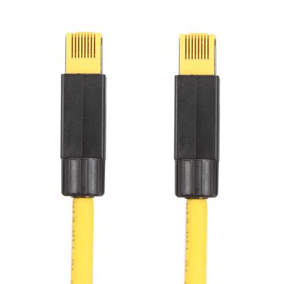 China OEM ODM Cat6 Industrial Ethernet Cable Patch Cords Heat Resistant for sale
