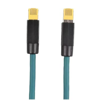 China Cat6 cable industrial práctico, alto cable de Flex Green Cat 6a SFTP en venta