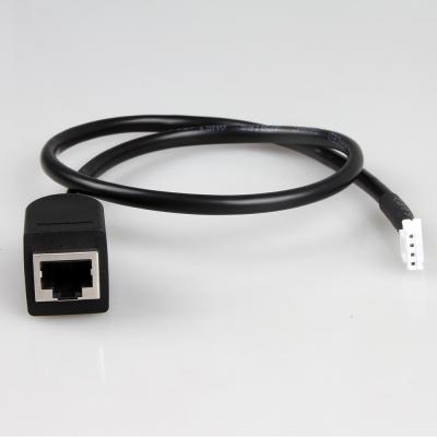 China ROHS Electronic Industrial Wire Harness RJ45 Female To JST Molex 1.0 1.25 2.0mm Pitch for sale