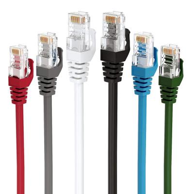 China Round 3m-100m UTP Cat 6 Patch Cord , Practical Cat 6 Ethernet Patch Cable for sale