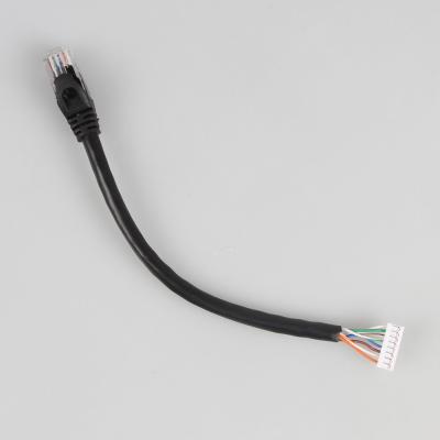 China Cable durable del gato 5e de Ethernet del AWG 22, cable desnudo del cobre JST RJ45 Cat5e en venta
